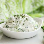 Cucumber and Yoghurt dip (Tzatziki)
